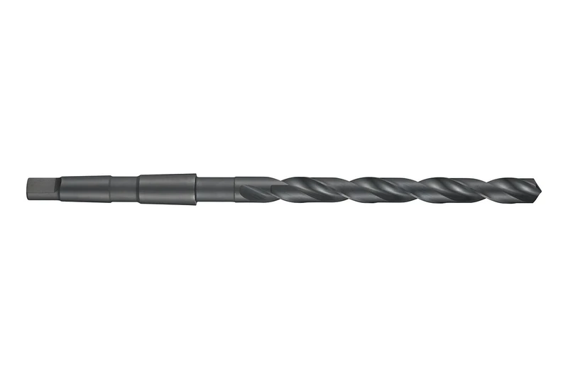 Dormer A350 HSS High Speed Steel Long Series Taper Shank Drill Bit with 118 Degree Standard Point, Diameter 10.7 mm, Single Pack - Image 1