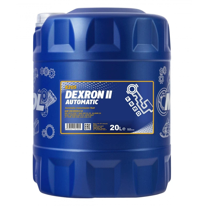Mannol 20L Automatic ATF Dexron II Transmission Fluid