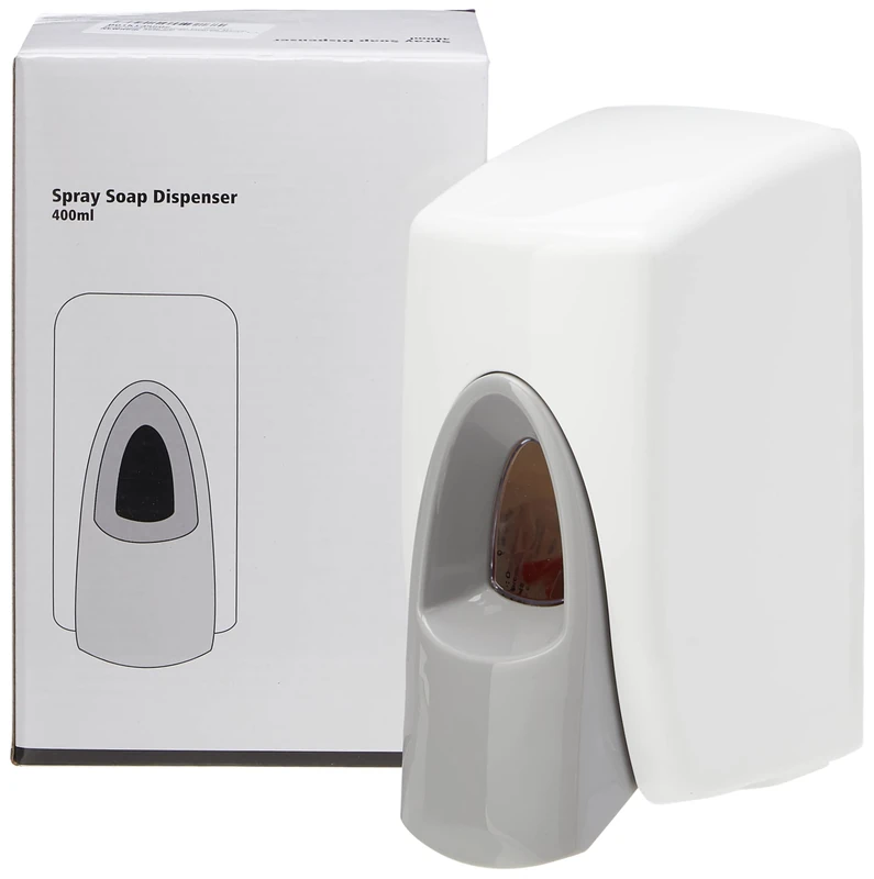 Rubbermaid Commercial Products Manual Spray Hand Soap and Sanitiser Dispenser 400 ml Capacity RSZ5607