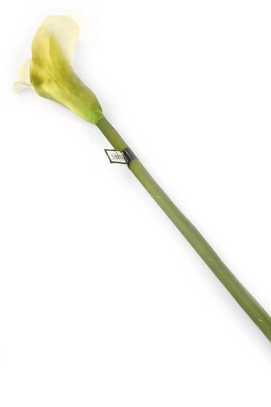 Floral Elegance Artificial 94cm Single Stem Cream Calla Lily Flowers x 12