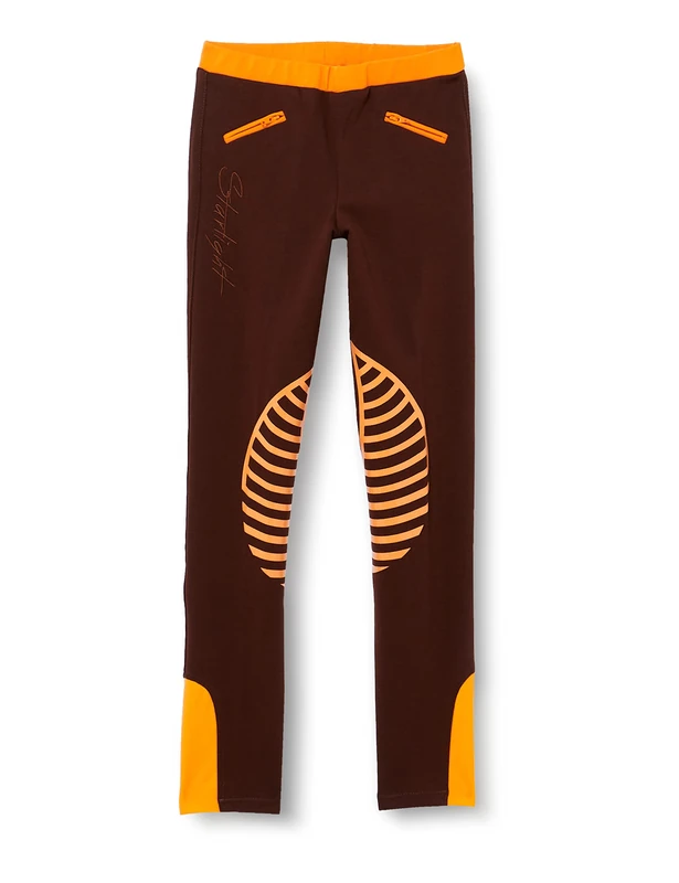 Hkm Women's Starlight Leggings, Brown/Orange, Xx-Large