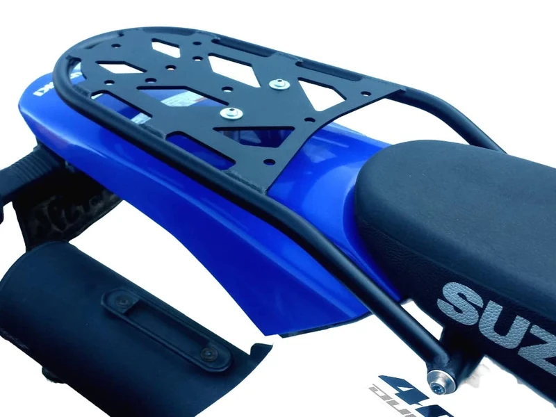 PMRACKS DRZ400 DRZ400S DRZ400SM Rear Rack (2000-Present) Suzuki DRZ400 Accessories DRZ 400SM Motorcycle Luggage Rack 2011 2012 2013 2014 2015 2016 2017 2018 2019 2020 2021 2022 2023 Rear Cargo Carrier