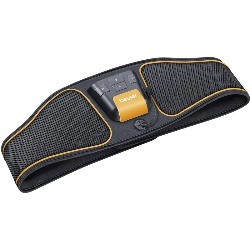 Beurer EM37 Abdominal Muscle Toning Belt | EMS training defines and strengthens abdominal muscles | 5 pre-set training programmes | Adjustable intensity | Adjustable fit for waists 70cm - 140cm