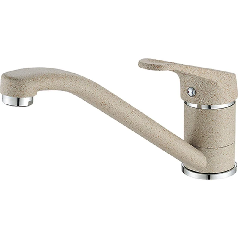 Franke High Pressure Kitchen tap Made of Fragranite and with Fixed spout Garo-Beige 115.0275.332