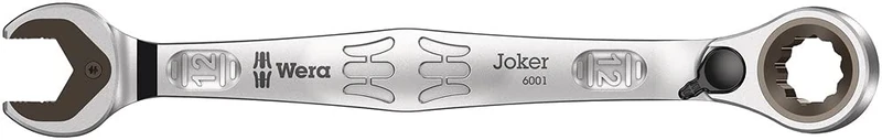 Wera 05020067001 Ratcheting Combination Wrench Joker Reversible 12x171mm, Black, 12 x 171 mm - Image 1