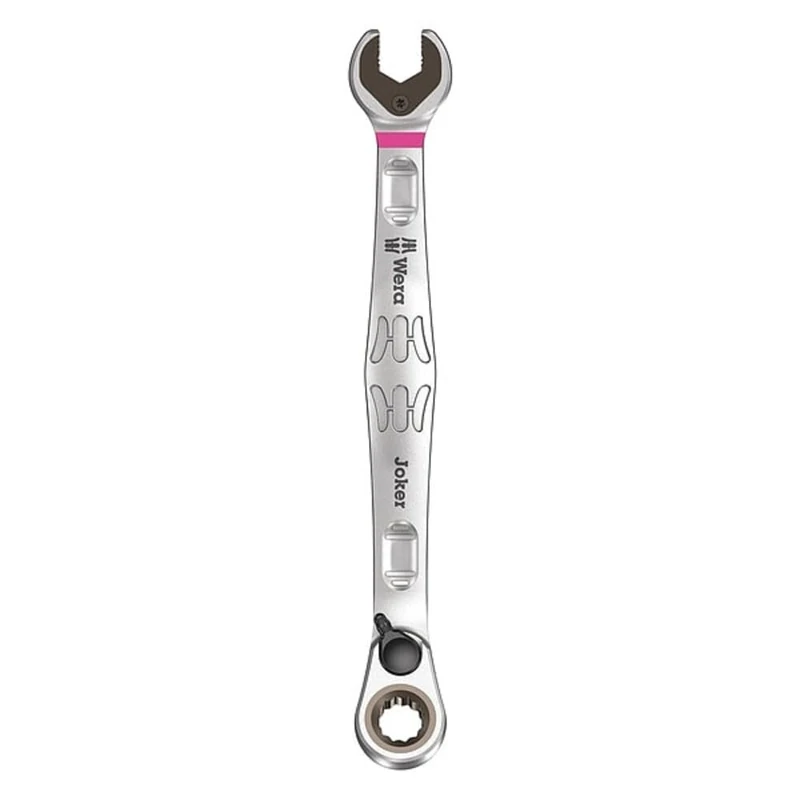 Wera 05020064001 Ratcheting Combination Wrench Joker Reversible 8x144mm, Light Pink, 8 x 144 mm