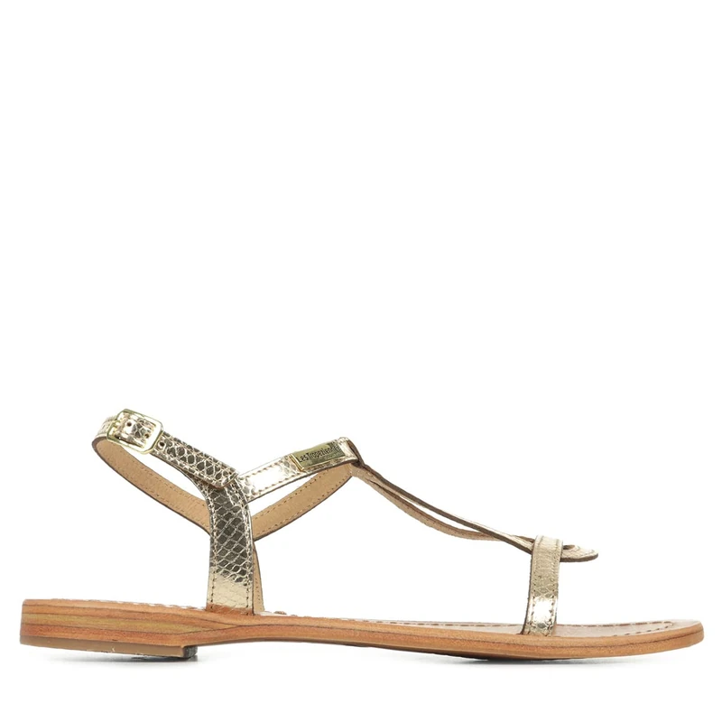 Les Tropéziennes par M. Belarbi Women's Hamat Sling Back Sandals, Gold (Or/Serpent 661), 6 UK (40 EU)