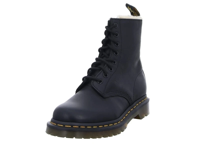 Dr. Martens Women's 1460 Serena Boots, Black (Black 001), 6.5 UK