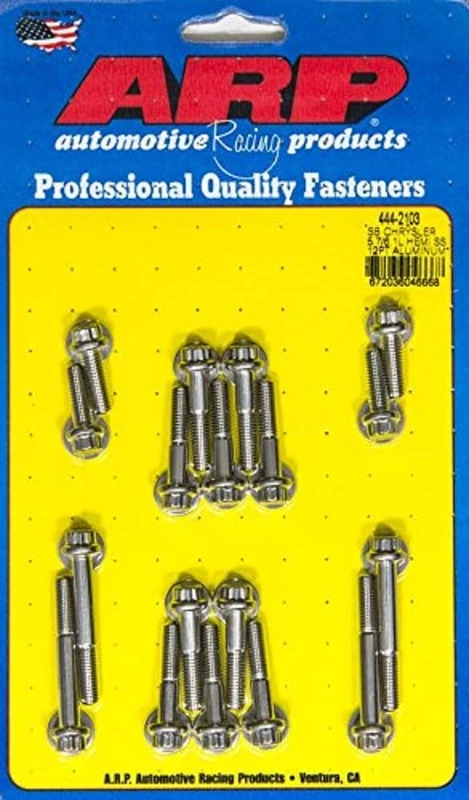 ARP 444-2103 Intake Manifold Bolt Kit (fold Bot 12pt Mopar 5.7/6.1L Hemi) - Image 1