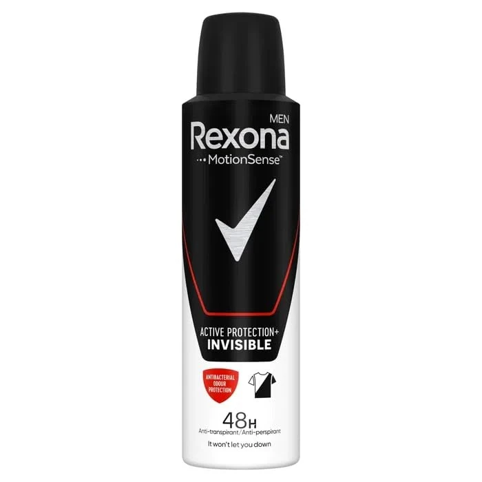 'Invisible Motion Sense 6 x Rexona Men Deodorant Spray 150 ml