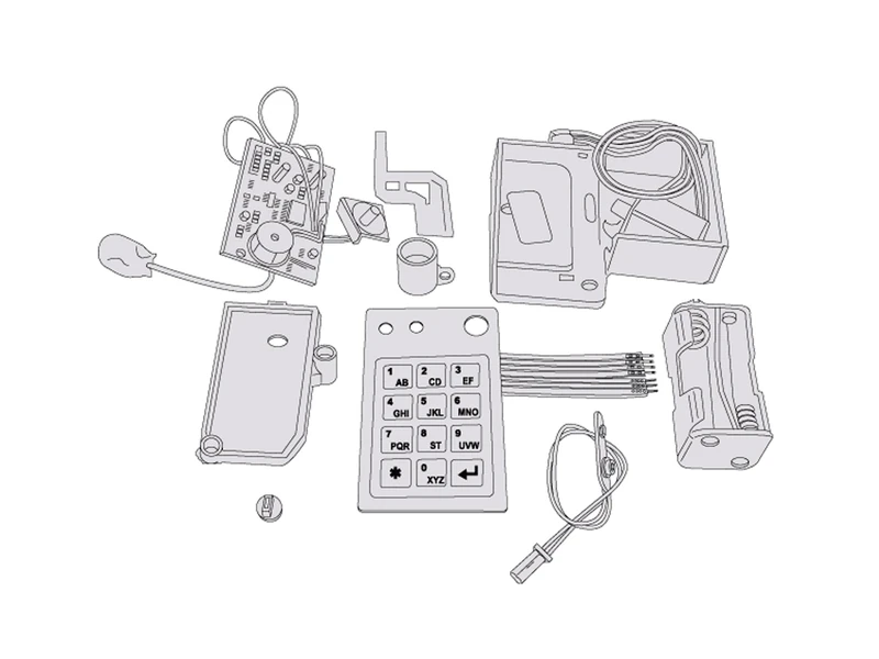 CISA 07114.17.0 – Kit Spare Box Electro. DGT A Dgt Vision
