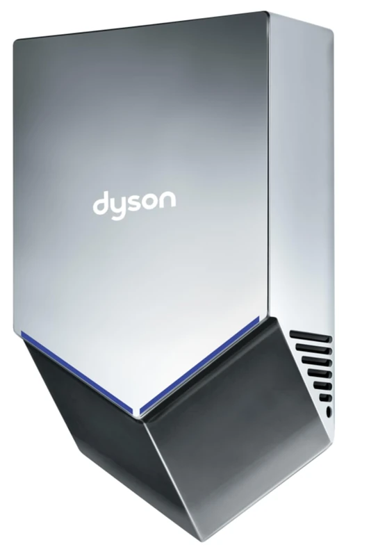 Dyson Airblade V Hand Dryer – HEPA-Filtered, Touch-Free High-Speed Commercial Washroom Dryer, Energy Efficient, Sprayed Nickel