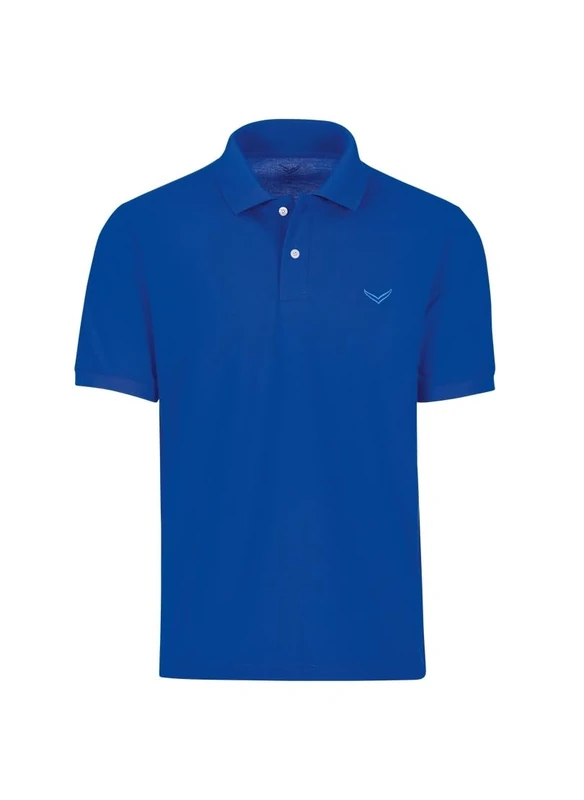 Trigema Men's 627601 Polo Shirt, Royal, XL