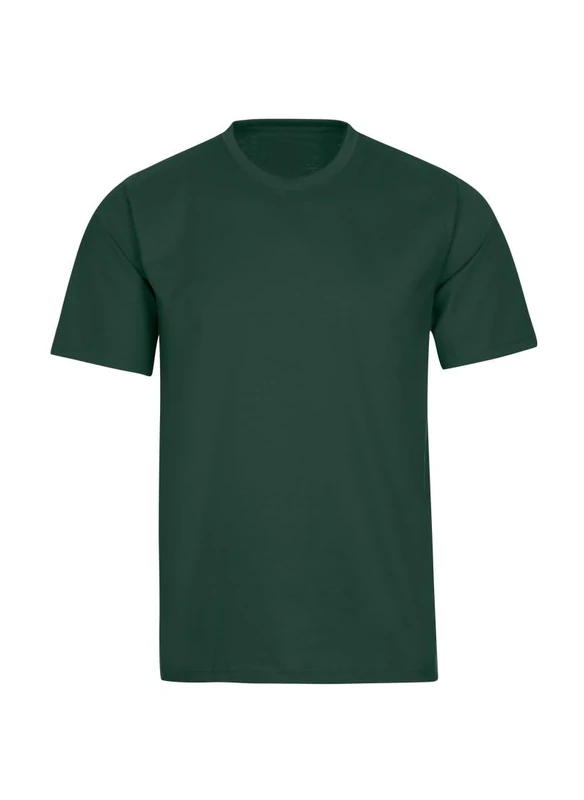 Trigema Deluxe Cotton T-Shirt, fir, 4XL - Image 1