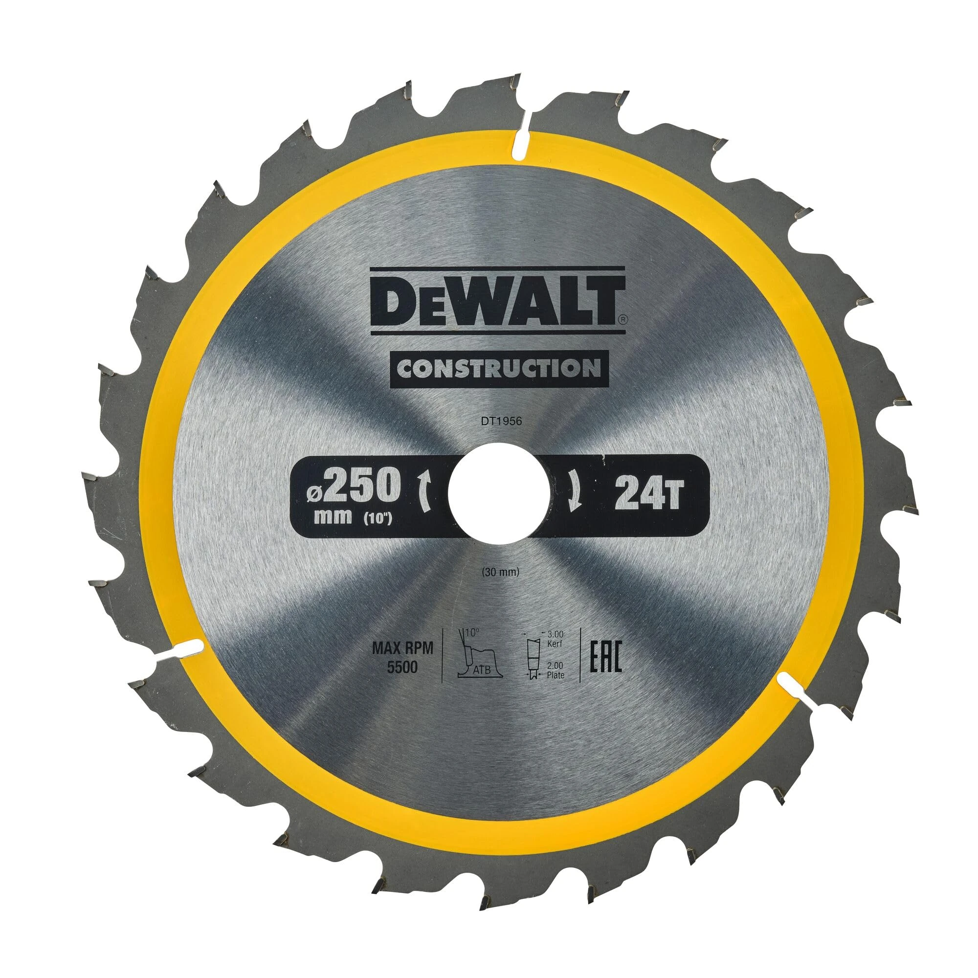 DEWALT Circular Saw Blade 216 / 24WZ, DT1956-QZ 0 wattsW, 0 voltsV