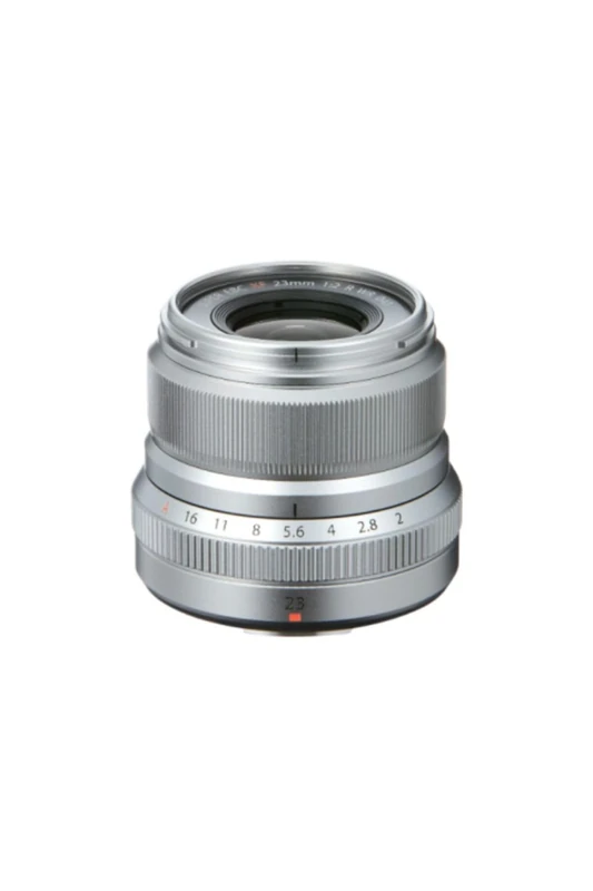 Fujifilm XF23mm F2 R Weather Resistant Lens - Silver
