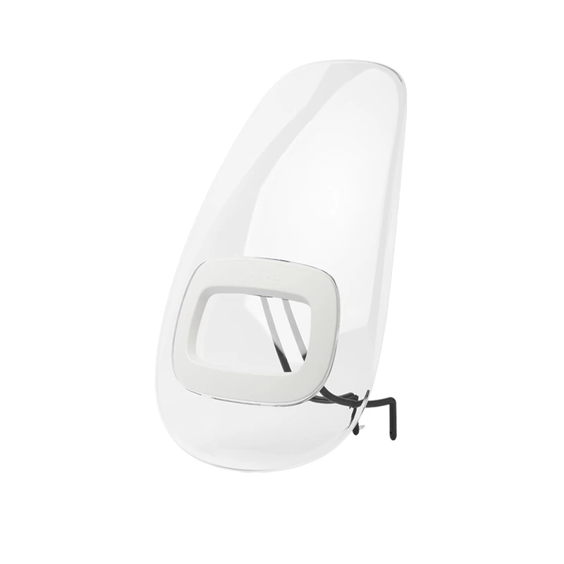 BOBIKE 8015500002 - Windscreen protector for GO mini and ONE mini front child bicycle seats in colour Snow White