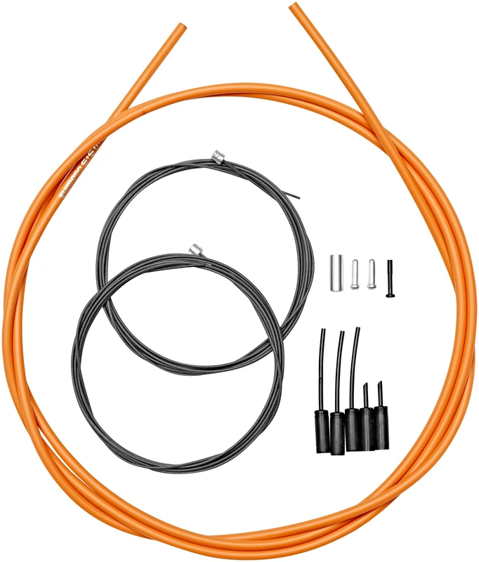 Shimano Kit Cables de Cambio 9000 - Polímero/Naranja Bike Cable or Hose