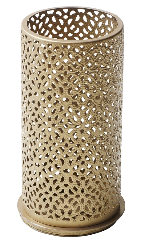 Duni Bliss Metal Gold Candle Holder, Pack of 4 - Image 1