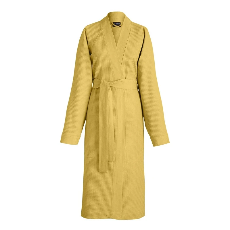 LE JACQUARD FRANCAIS 22292 Polygon Cotton Bathrobe Yellow 35 x 28 cm - Image 1