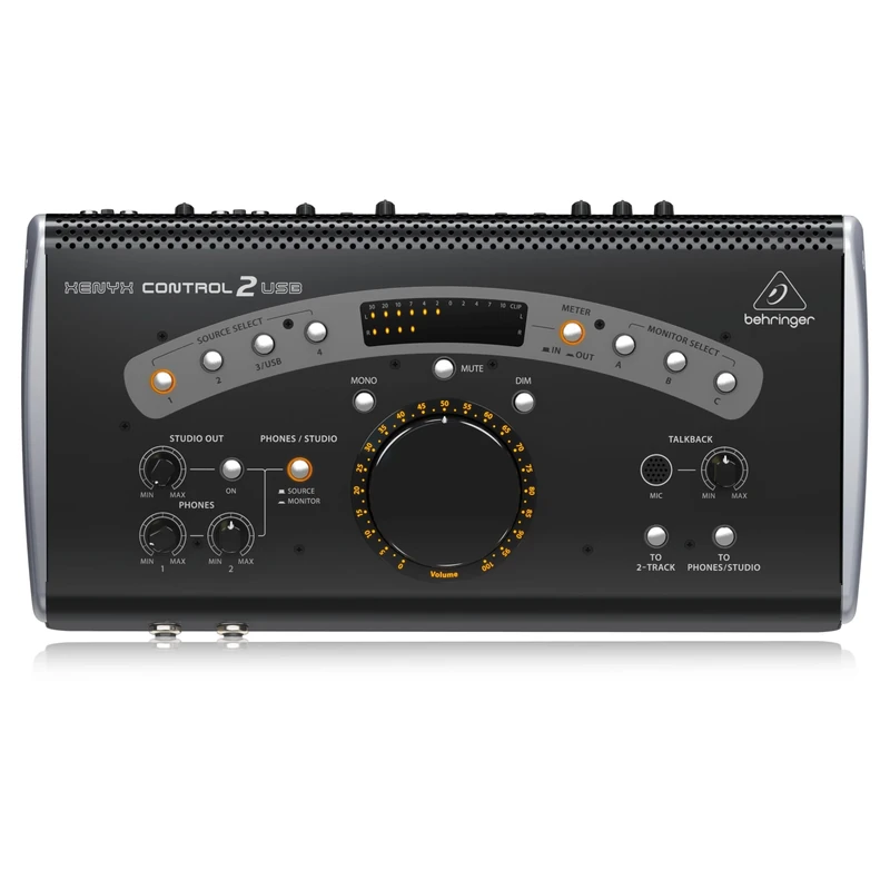 Behringer XENYX CONTROL2USB High-End Studio Control and Communication Center with VCA Control and USB Audio Interface