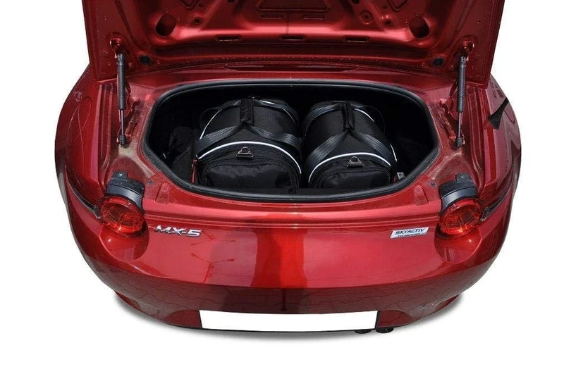 KJUST Dedicated Car Bags Set 2 pcs compatible with MAZDA MX-5 IV (ND) 2015+ Fitted
