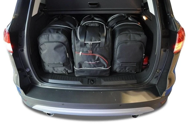 KJUST Dedicated Car Bags Set 4 pcs compatible with FORD KUGA II 2012-2019 Fitted