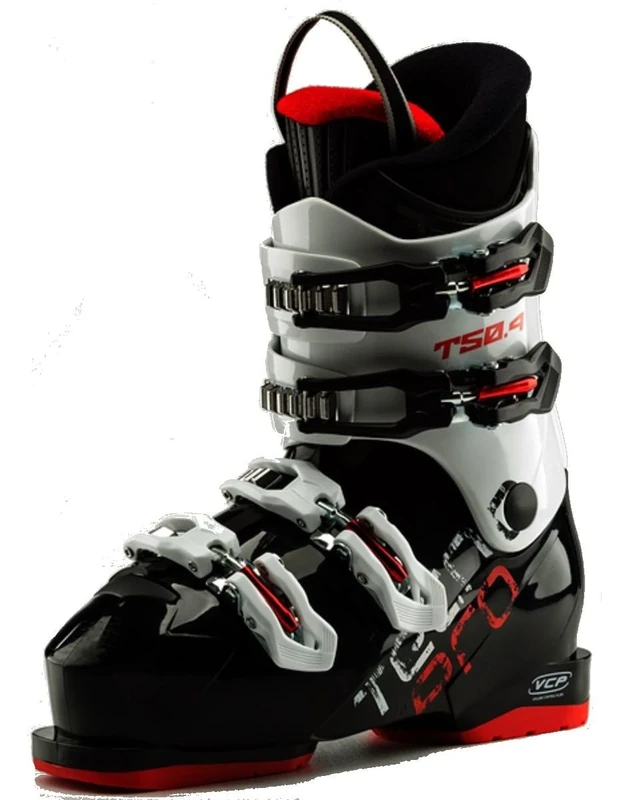 TECNOPRO Children's Ski Boots T50-4 Ski Boots, Black/White, 24