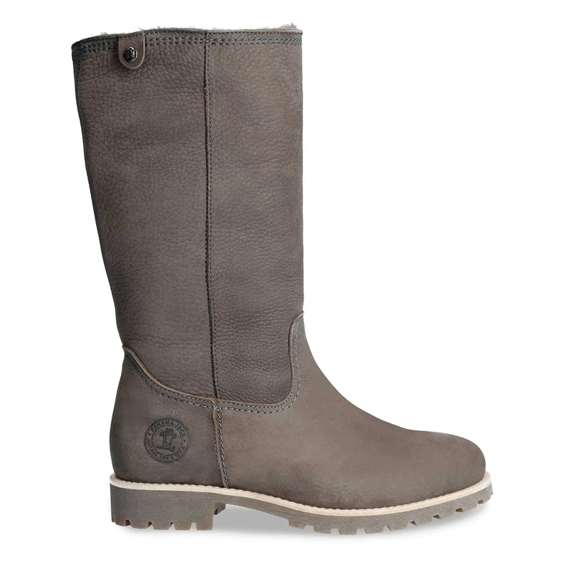 Panama Jack Bambina Igloo, Women’s High Boots High Boots, Grey (Nobuck Gris/Grey), 3 UK (36 EU)