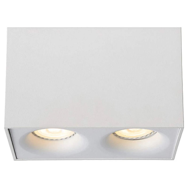 Lucide BENTOO-LED - Ceiling Spotlight - LED Dim. - GU10 - 2x4,5W 3000K - White