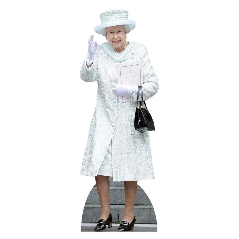 STAR CUTOUTS SC2011 Queen Elizabeth British Royal Family for Fans, Parties and Collectors Height 171cm, Multicolour - Image 1