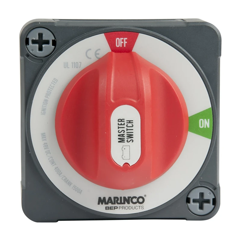 Marinco 770-DP-EZ Pro Installer 400A EZ Double Polo-MC10 Battery Disconnector, Marine