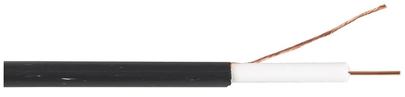 Pro Power CTX100 250 m CTX100 Digital Coaxial Cable, Black, 250 m