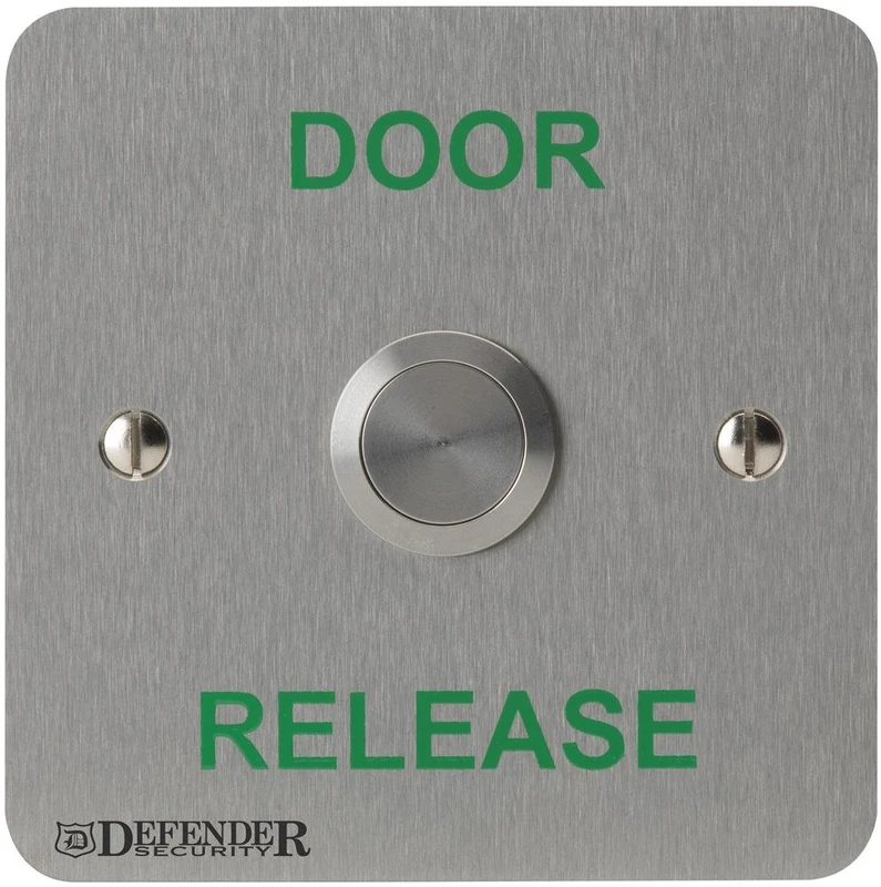 DEFENDER SECURITY DEF-0658-1 Vandal-Resistant Exit Button, Standard Width - Image 1