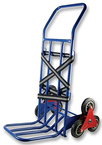 Duratool D00318 Stair Climber Sack Truck, 75kg, 605mm x 1160mm x 780mm
