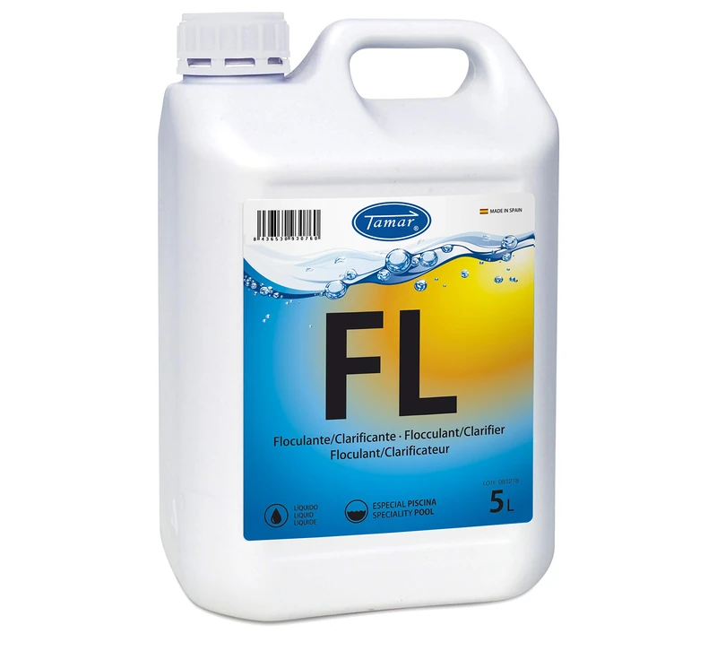 Tamar Floculante Liquid 5 Lt Fusion - Pool Clarifier - Image 1