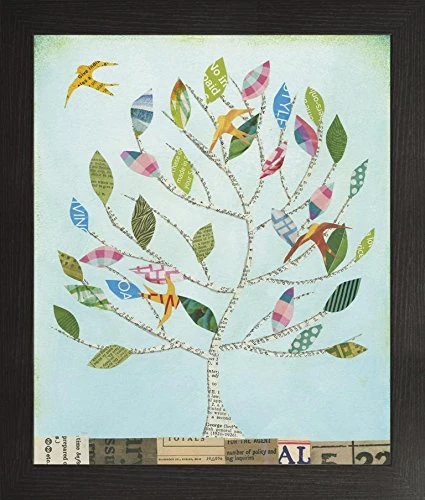 Frame Company Watson Range The Seasons I by Courtney Prahl Picture Frame, Wood - A2, Black