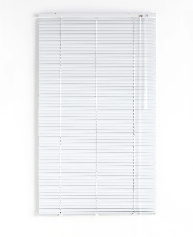 Blindecor Venetian Blind, White, 100 x 250 cm
