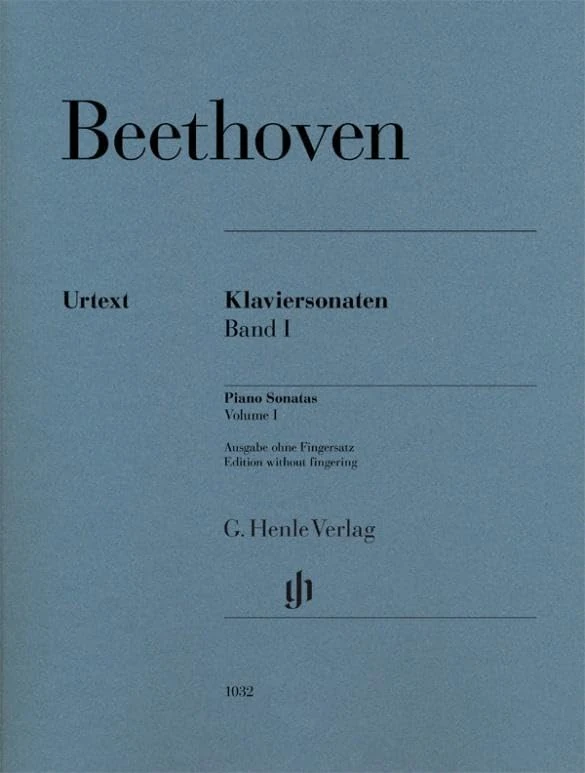 LUDWIG VAN BEETHOVEN : SONATES POUR PIANO, VOLUME 1 EDITION SANS DOIGTES - PIANO - RECUEIL: Ausgabe ohne FS, Klavier zu zwei Händen; ; Tasteninstrumente; Klavier; Ausgabe ohne Fingersatz;