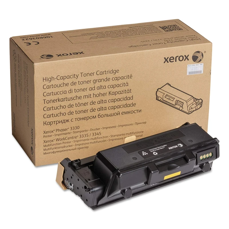 Xerox Genuine Phaser 3330 / Workcentre 3335 / 3345 Black High Capacity Toner Cartridge (8,500 Pages) - 106R03622
