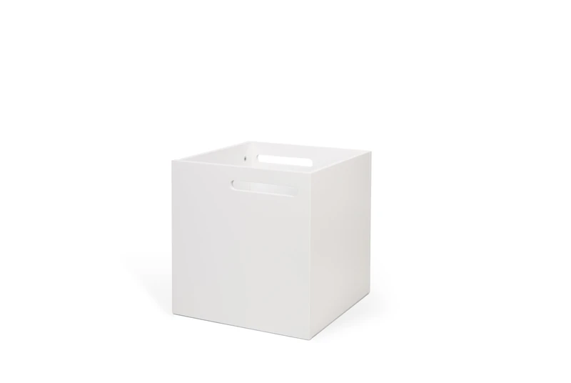 Temahome Berlin Box, Glossy White, L34xB33xH34 cm