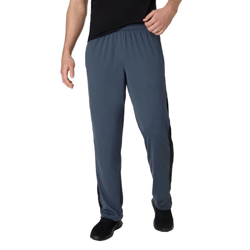 Hanes Sport Men's X-Temp Performance Training Pant with Pockets, Stealth/Black, X-Large