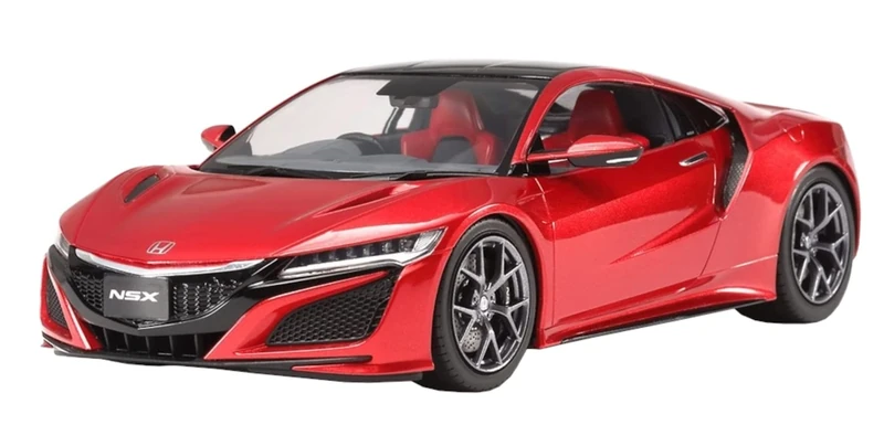 TAMIYA TAM24344 Honda 300024344-1:24 Acura NSX, Faithful Replica, Plastic Construction, Crafts, Model kit, Assembly, unpainted, Rot