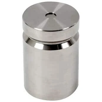 Troemner Test Weight 3000g Class F, Traceable Certificate, Cyl Indrical, Groove - Image 1