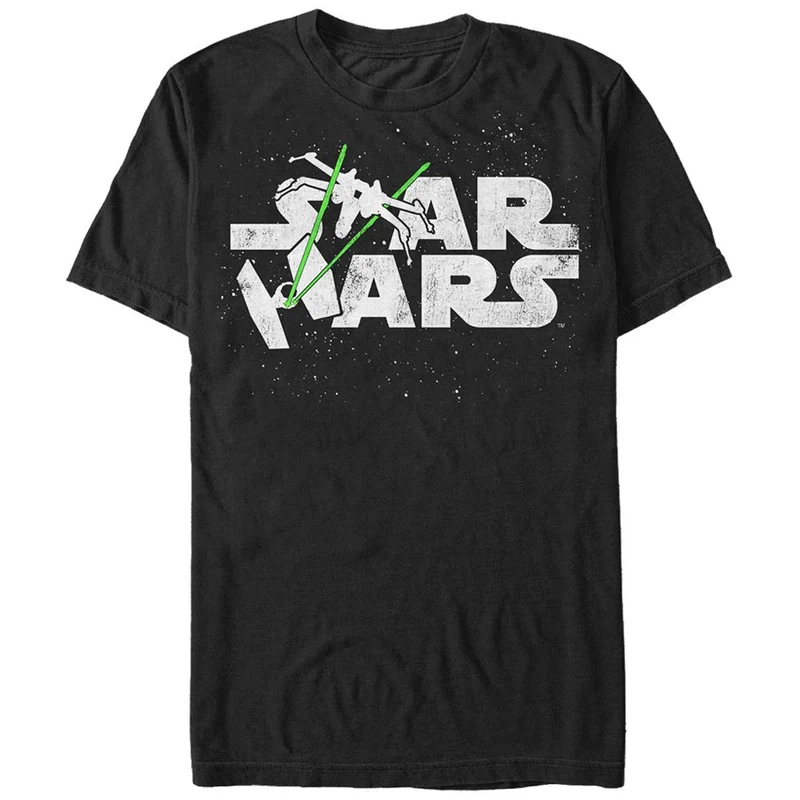 Star Wars Men's Can't Shake Em Graphic T-Shirt, Black, Large