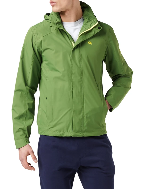 Gonso David Men's All Weather Jacket, Men, Allwetter-jacke David, treetop