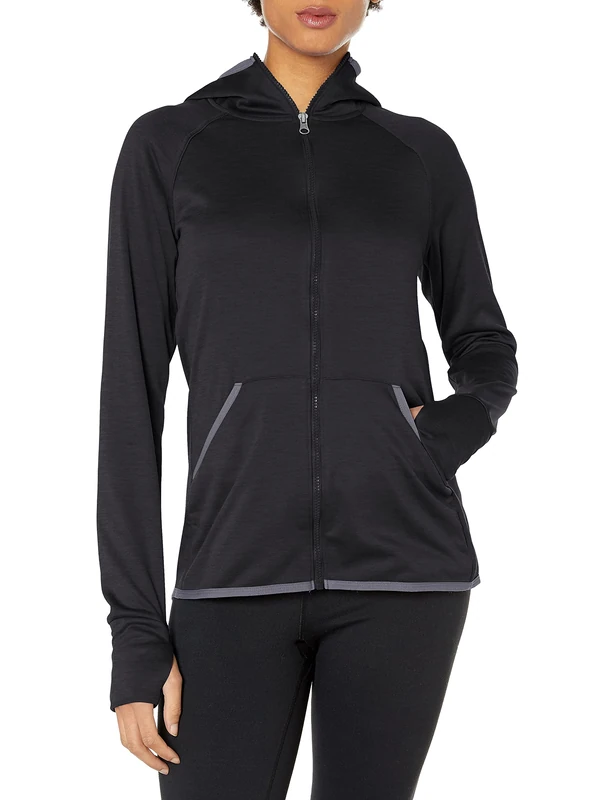 Hanes womensO4873Sport Performance Fleece Full Zip Hoodie Long Sleeve Fleece Jacket - multi - XL - Image 1