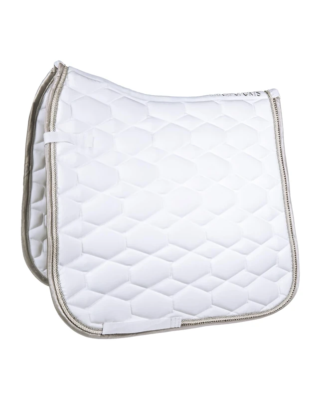 HKM Crystal Fashion Saddle Cloth White Pony Dressage