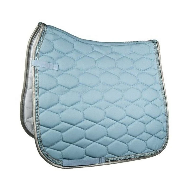 HKM Saddle pad-9125 Saddle pad 6400 Baby Blue Versatility
