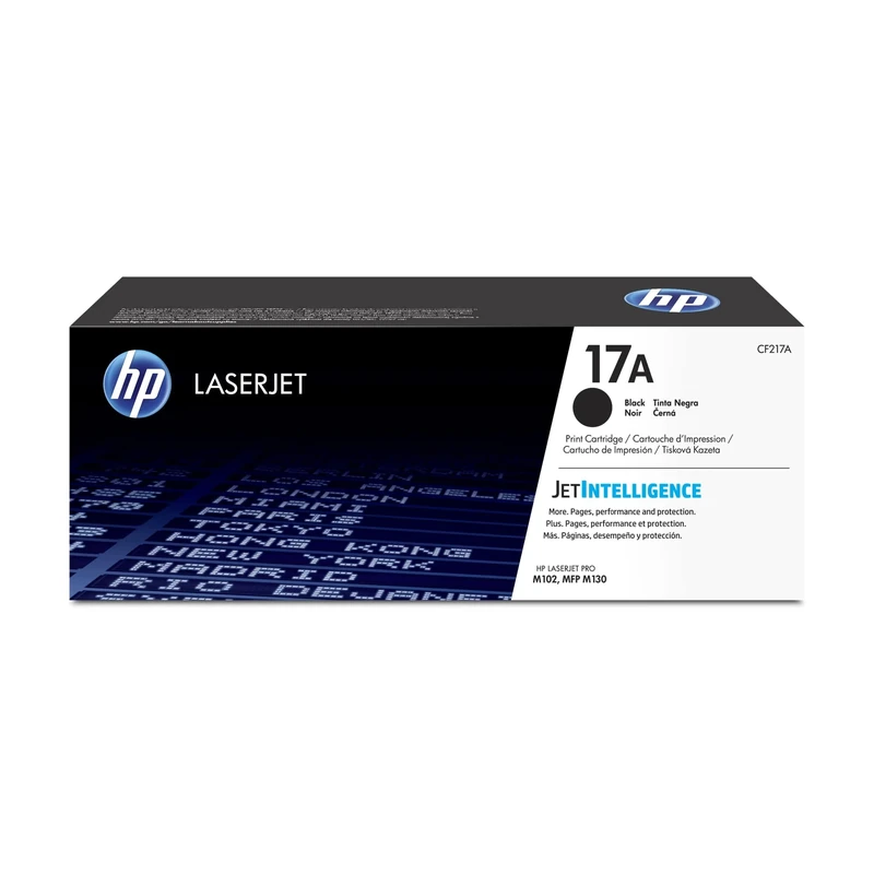 HP CF217A 17A Original LaserJet Toner Cartridge, Black, Single Pack
